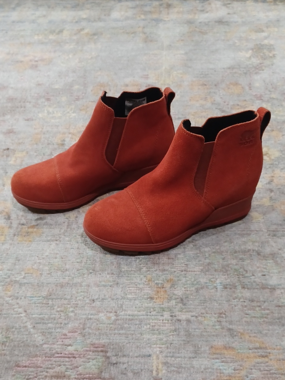 Sorel Evie Pull-On Wedge Booties